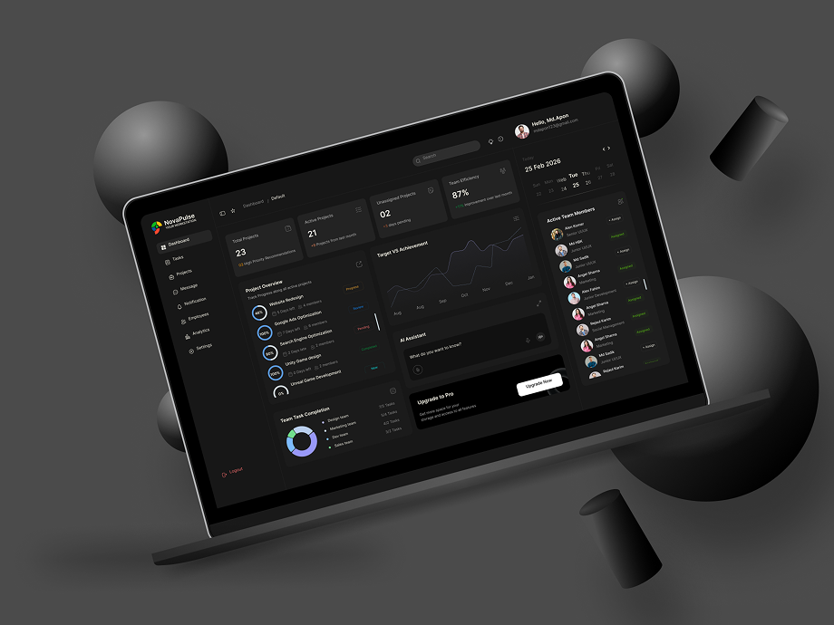 Modern Laptop Display